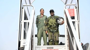 Prez Murmu Poses With Rafale Pilot Pakistan Claimed to Have Captured During ‘Operation Sindoor’ Prez Murmu Poses With Rafale Pilot Pakistan Claimed to Have Captured During ‘Operation Sindoor’